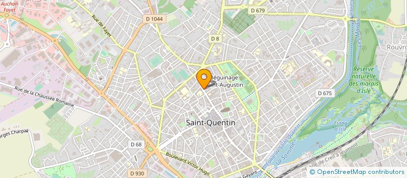 localisation de l'entreprise SIMINVEST SARL  SAINT-QUENTIN