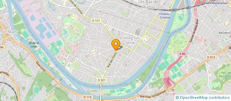 localisation de l'entreprise SIMION CROISSY  CROISSY-SUR-SEINE