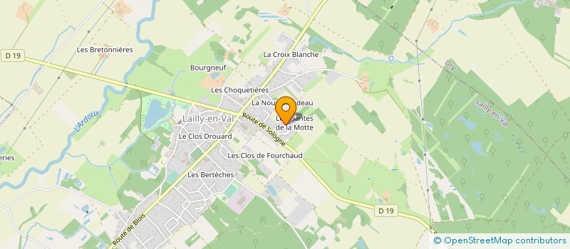 localisation de l'entreprise SIMION INVESTISSEMENTS à LAILLY-EN-VAL