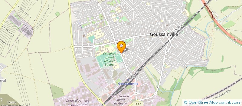 localisation de l'entreprise SIMIT SARAYI à GOUSSAINVILLE