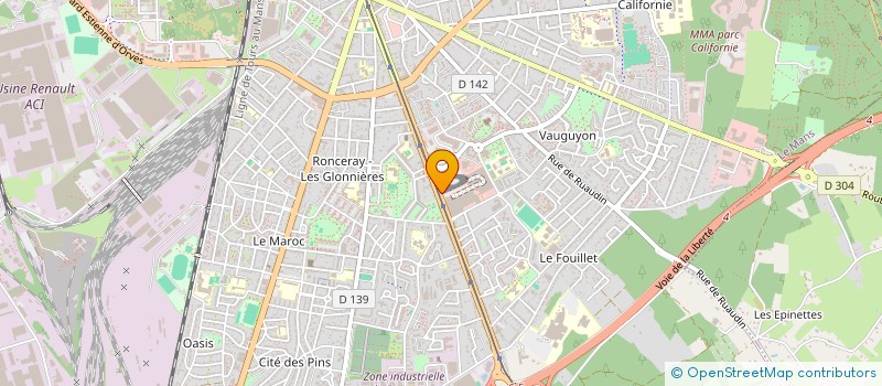 localisation de l'entreprise SIMK BEAUTY  LE MANS