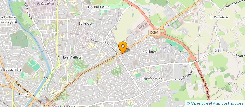 localisation de l'entreprise SIMK PARFUMS CHARTRES à CHARTRES