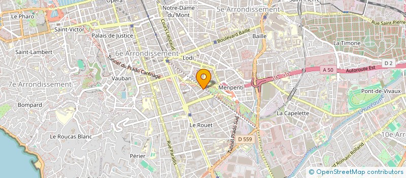localisation de l'entreprise SIMLA à MARSEILLE