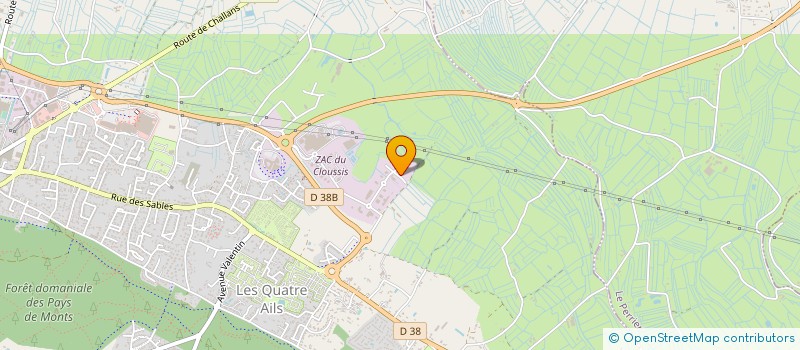 localisation de l'entreprise SIMLUDE-GASSE PARCS ET JARDINS à SAINT-JEAN-DE-MONTS