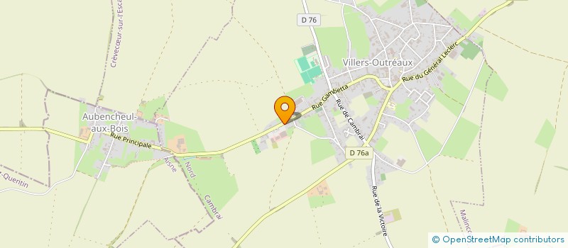 localisation de l'entreprise SIMMAEO  VILLERS-OUTREAUX