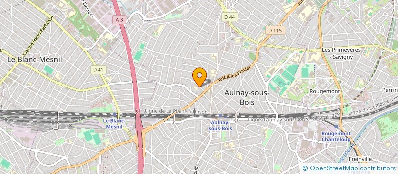 localisation de l'entreprise SIMMAN à AULNAY-SOUS-BOIS