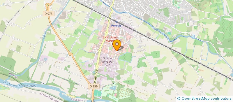 localisation de l'entreprise SIMMAR à PERTUIS