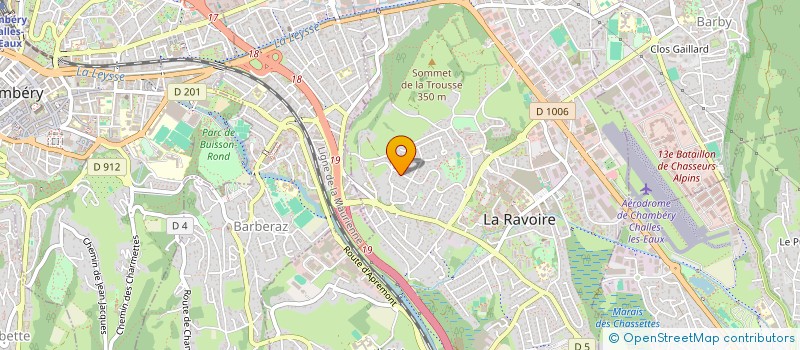 localisation de l'entreprise SIMMATI  LA RAVOIRE