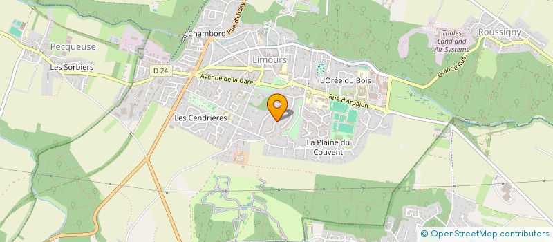 localisation de l'entreprise SIMMIC  LIMOURS