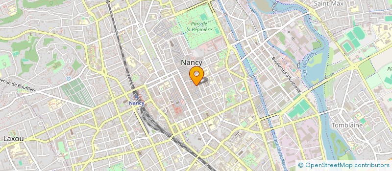 localisation de l'entreprise SIMMO  NANCY