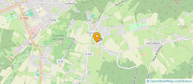 localisation de l'entreprise SIMMOG  BALLAISON