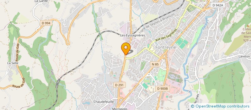 localisation de l'entreprise SIMMOR à GAP