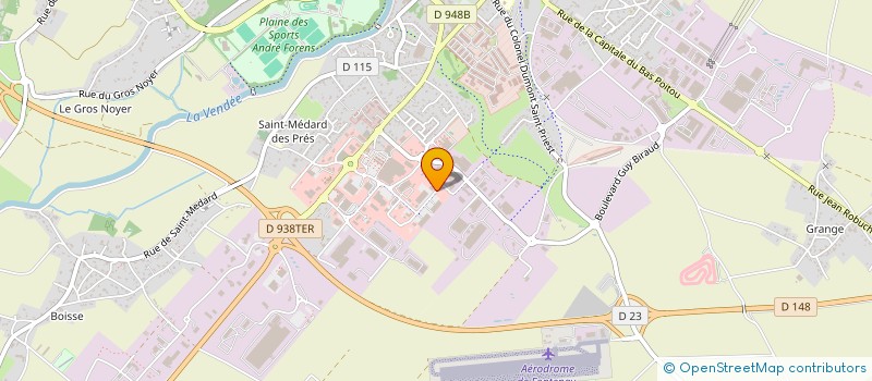 localisation de l'entreprise SIMNOSAH à FONTENAY-LE-COMTE