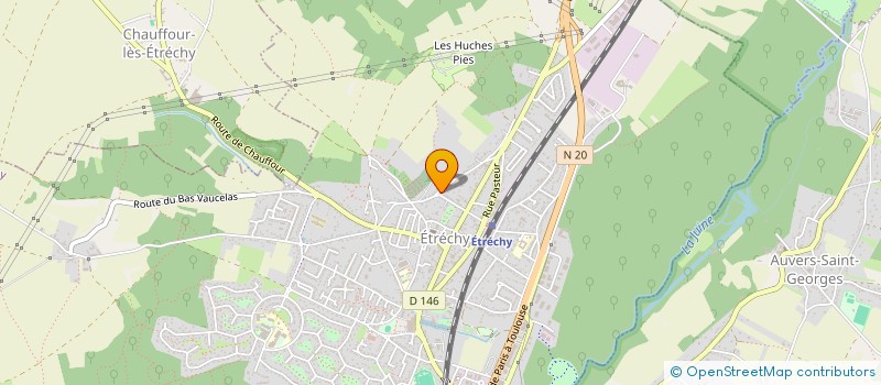 localisation de l'entreprise SIMO à ETRECHY