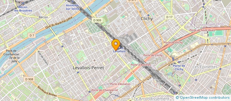 localisation de l'entreprise SIMO à LEVALLOIS-PERRET