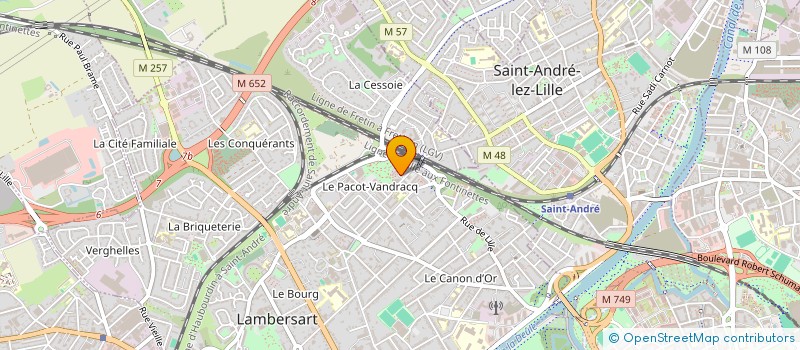 localisation de l'entreprise SIMO CAR à LAMBERSART