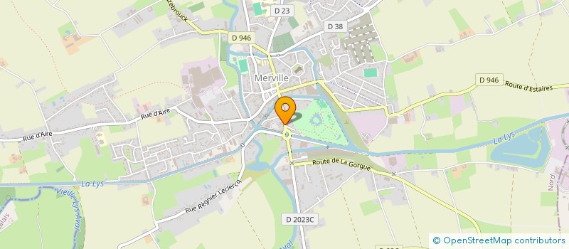 localisation de l'entreprise SIMO COIFFURE  MERVILLE