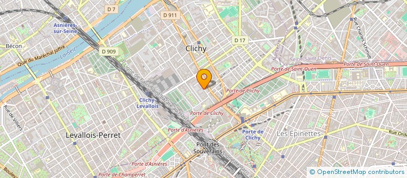 localisation de l'entreprise SIMO ET FILS TRANSPORT  CLICHY