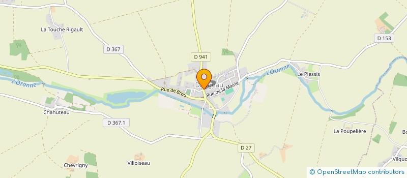 localisation de l'entreprise SIMOANNA CONSULT à DANGEAU