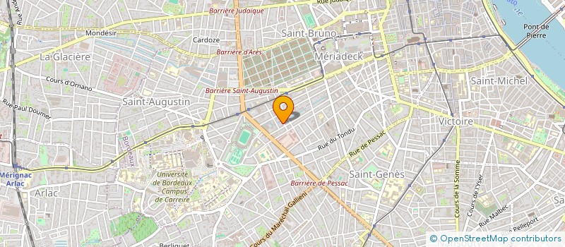 localisation de l'entreprise SIMOB à BORDEAUX