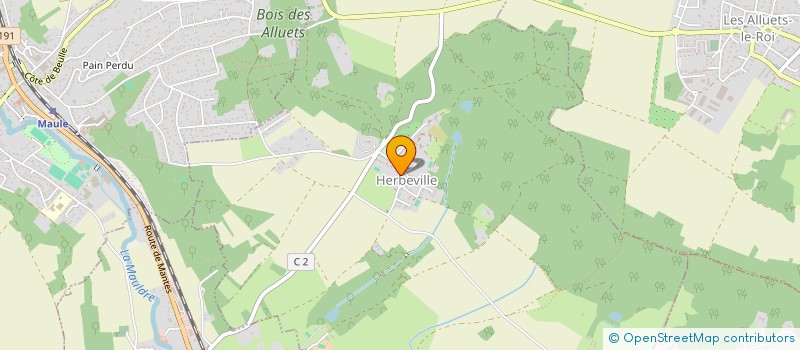 localisation de l'entreprise SIMOB  HERBEVILLE