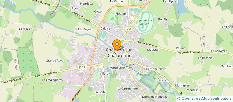 localisation de l'entreprise SIMOENE  CHATILLON-SUR-CHALARONNE
