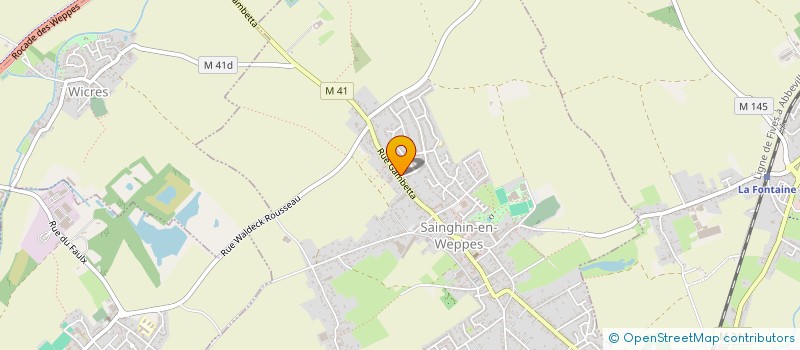 localisation de l'entreprise SIMOES à SAINGHIN-EN-WEPPES