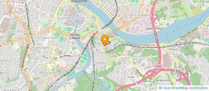 localisation de l'entreprise SIMOMEKA à BAYONNE