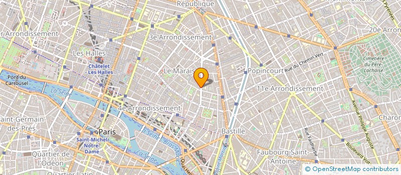 localisation de l'entreprise SIMON  PARIS