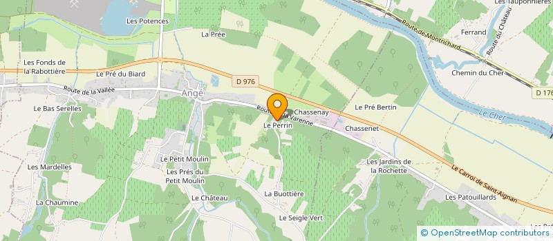 localisation de l'entreprise SIMON  ANGE