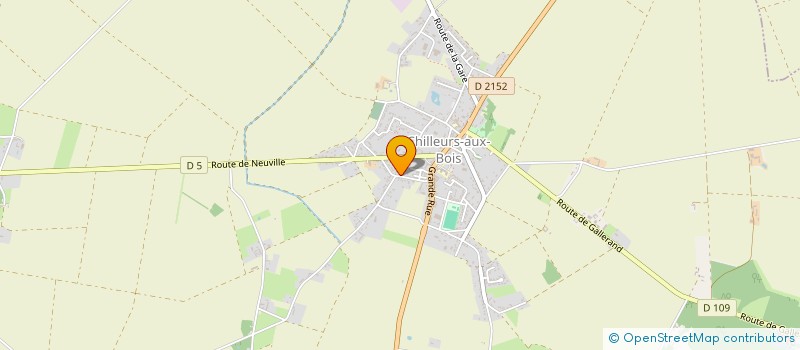 localisation de l'entreprise SIMON à CHILLEURS-AUX-BOIS
