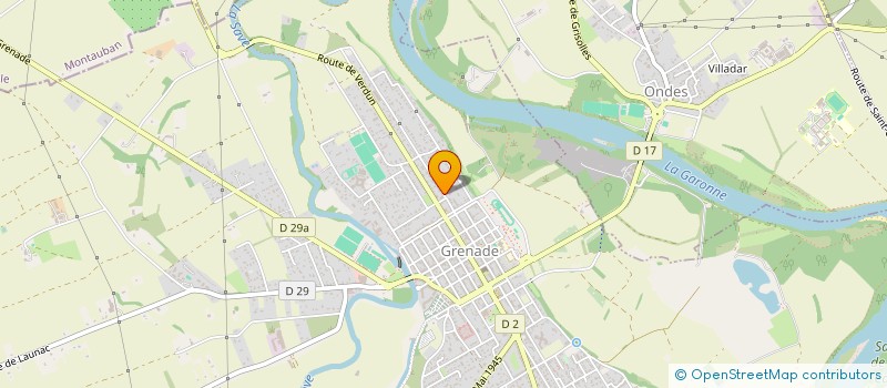 localisation de l'entreprise SIMON  GRENADE