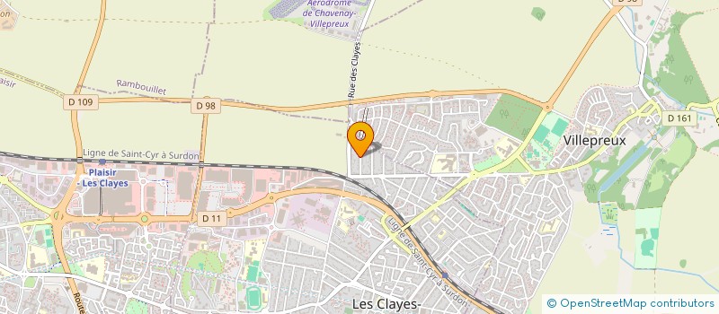 localisation de l'entreprise SIMON à LES CLAYES-SOUS-BOIS