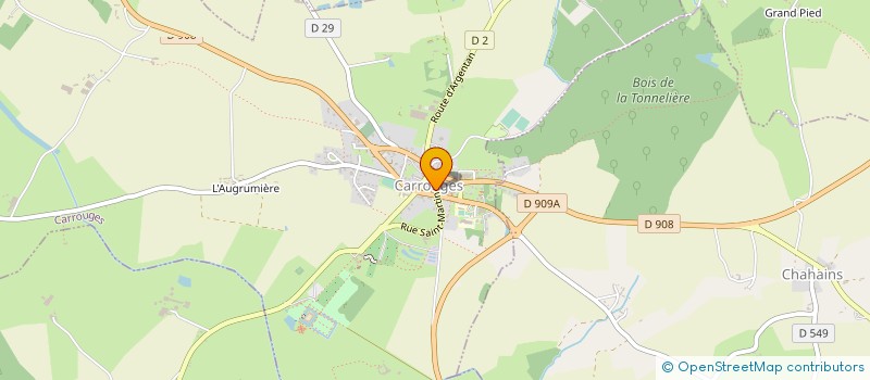 localisation de l'entreprise SIMON à CARROUGES