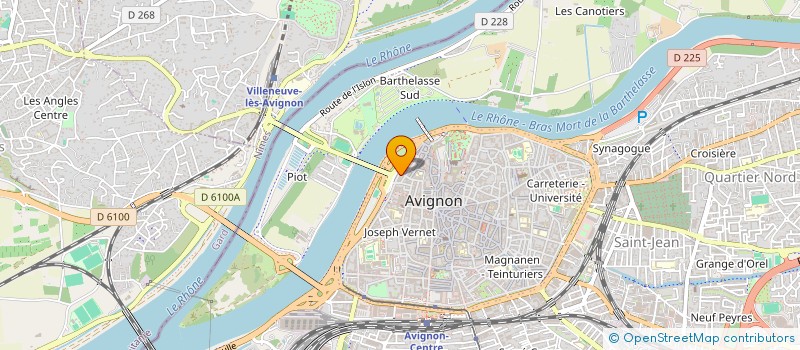 localisation de l'entreprise SIMON  AVIGNON