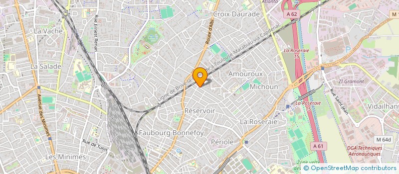 localisation de l'entreprise SIMON à TOULOUSE