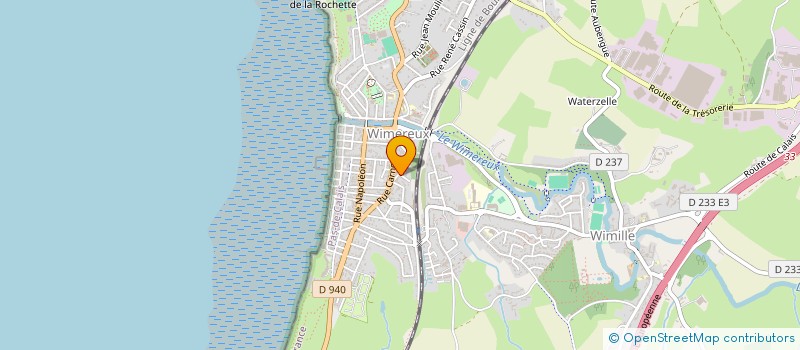 localisation de l'entreprise SIMON  WIMEREUX