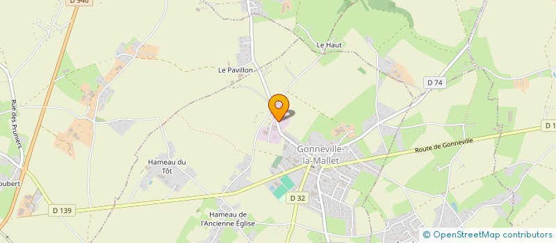 localisation de l'entreprise SIMON  GONNEVILLE-LA-MALLET