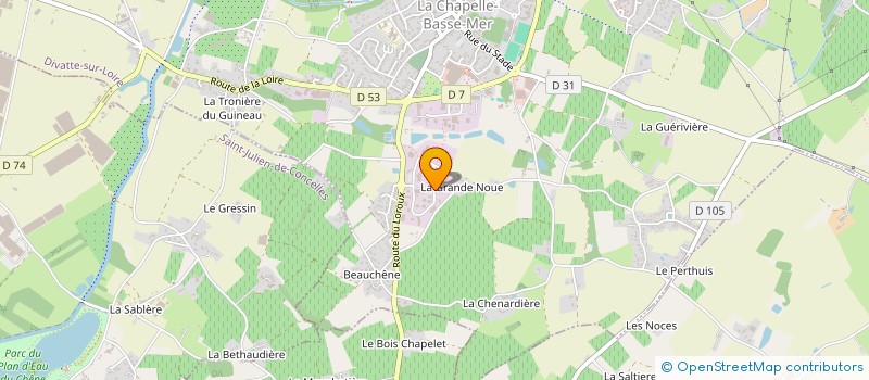 localisation de l'entreprise SIMON AGENCEMENT  DIVATTE-SUR-LOIRE