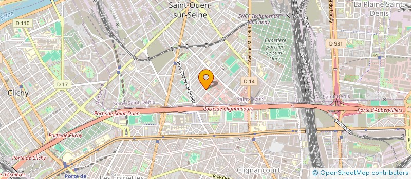 localisation de l'entreprise SIMON ANTIC à SAINT-OUEN-SUR-SEINE