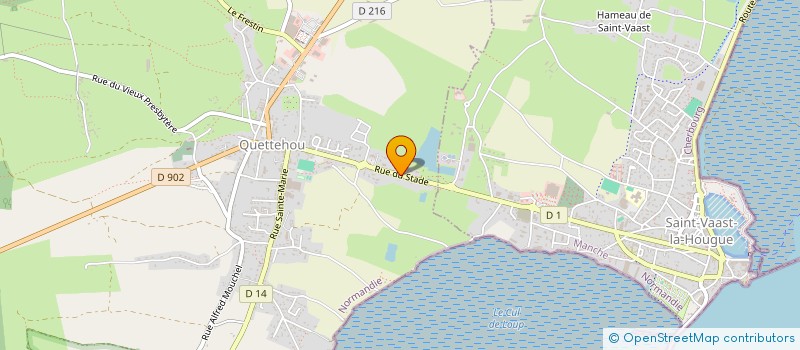 localisation de l'entreprise SIMON ANTOINE  QUETTEHOU