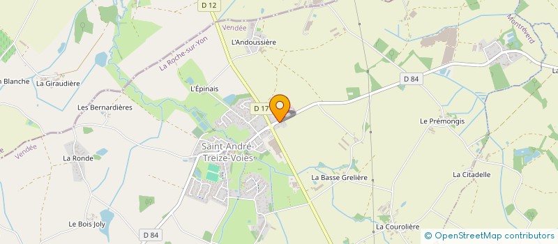 localisation de l'entreprise SIMON AUTO  L'HERBERGEMENT