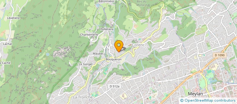 localisation de l'entreprise SIMON AVRAM  CORENC