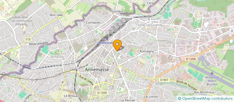 localisation de l'entreprise SIMON BRETTE SASU à ANNEMASSE