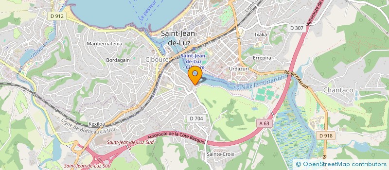 localisation de l'entreprise SIMON BROTHERS  CIBOURE