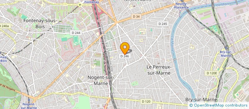 localisation de l'entreprise SIMON & COMPAGNIE  LE PERREUX-SUR-MARNE