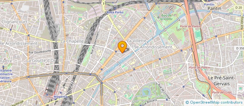 localisation de l'entreprise SIMON CONCEPT DECORS  PARIS