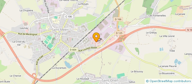 localisation de l'entreprise SIMON CONSULTING  SAINT-MEEN-LE-GRAND