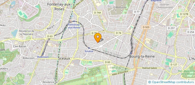 localisation de l'entreprise SIMON CONSULTING 92 à SCEAUX