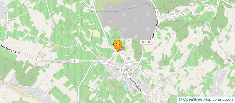 localisation de l'entreprise SIMON CUISINE  MALEMORT-DU-COMTAT